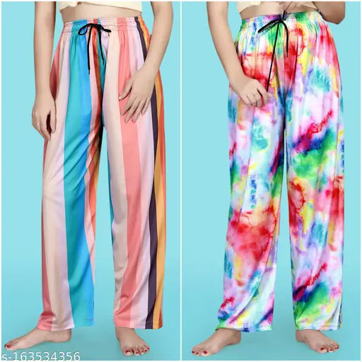 Trendy Fashionable Women Printed Pajamas