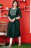 Women Anarkali Embroidery Kurti