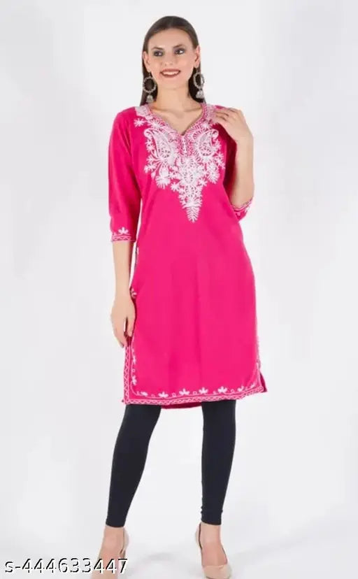 Premium Woolen Kurti Collection on Gillkart