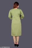 Women's Straight EmbroideredWoolen kurti , kurti for winter, woman kurti, embroidery kurti