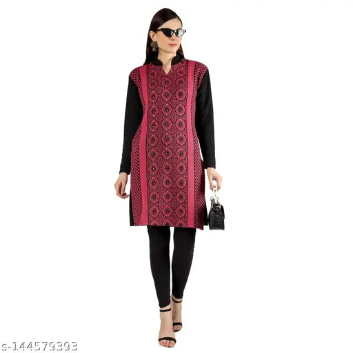 DIMSY COLLECTION woolen kurti for coming winter season