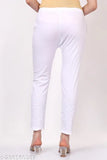 Lycra Pant white