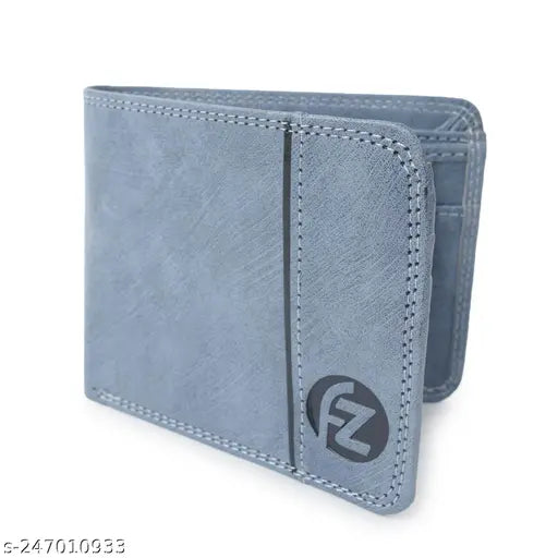 Fashion Zone Stylish Men Blue Wallet