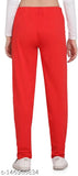 zazbi Solid Women Red Pyjamas