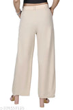 Comfortable women formal trousers side pocket