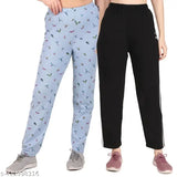 Solid trendy pyjama fo women pack of 2