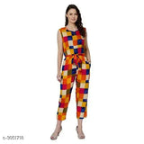 Elegant Crepe Women's Jumpsuit