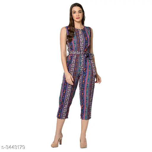 Stylish Crepe Women's Jumpsuit