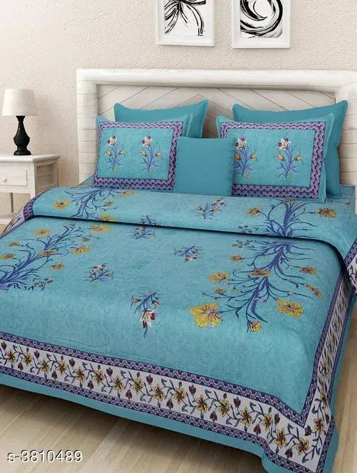 Best Cotton Printed Double Bedsheet