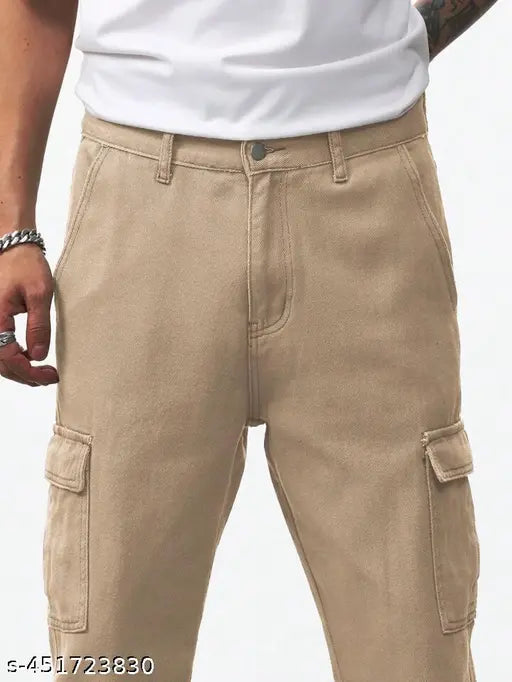 ZARA MENS SIX POCKET CREAM
