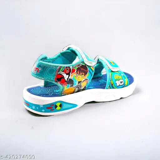 Sporty Splash: Teal Adventure Sandals for Boys