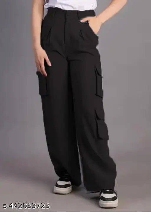 6 Pocket Trending Trouser cargo Women Pant