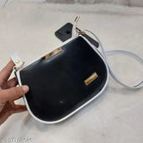 HIGH QUALITY NEW SLING BAG IN EXOTIC UNIQUE PIPING STYLE WITH ADJUSTABLE STRAP FOR WOMEN AND GIRLS WHO ALWAYS WANTS TO BE IN TRENDY FASHION....