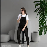 Women Hight Waist Dungaree