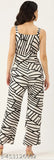 Printed Basic Jumpsuit