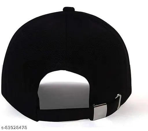 Stylish Unisex Baseball Black Cap