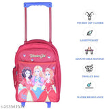 Indian Riders BARBEE GORGEOUS girl School Kids Trolly Bag - (16 Inches)- Queen RED ( 30 L) Waterproof Trolley (Red, 30 L)