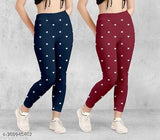 Girls & Women Free Size Stretchable Striped Pack of 2 (Free Size 26-34 inch Waist)