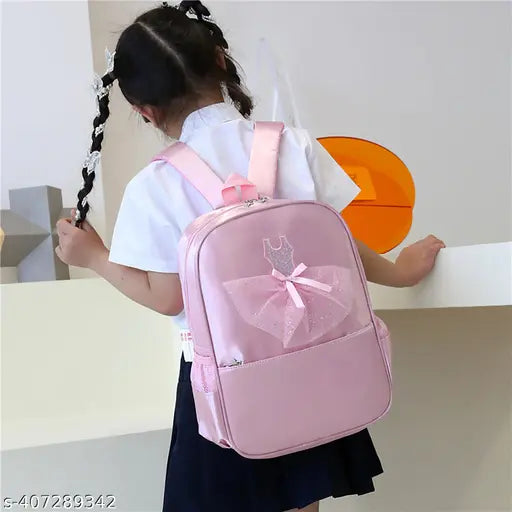 SYGA Children's Large Capacity School Bag For Primary School Students 7 - 12 Years (Pink)