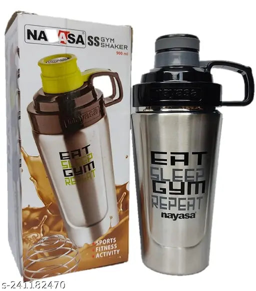 Nayasa Nayasa Steel Gym Shaker 900 Ml Green