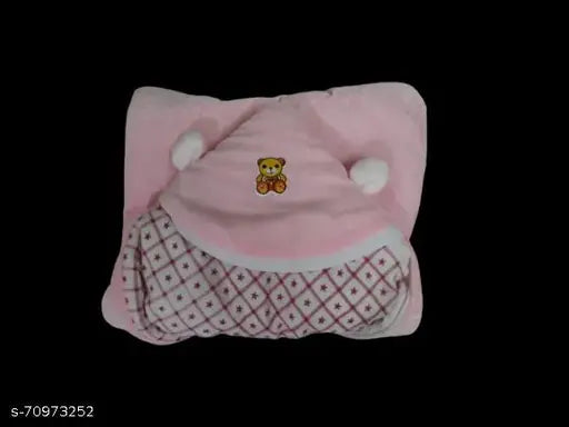 naughty baby swaddler, baby blanket, baby wrapper Pink