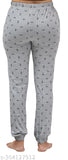 Women's Printed Pyjama Jogger (Pack of 3)