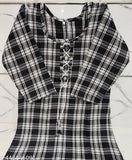 Stylish Black Woolen Kurti only