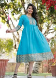 Attractive A-Line kurti