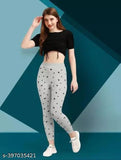 Stylish Womens Printed Jegging combo pack of 2