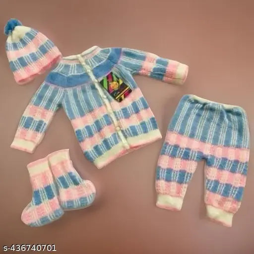 "Wild West Wardrobe Wonders.NEW BABY WINTER WOOLEN SET