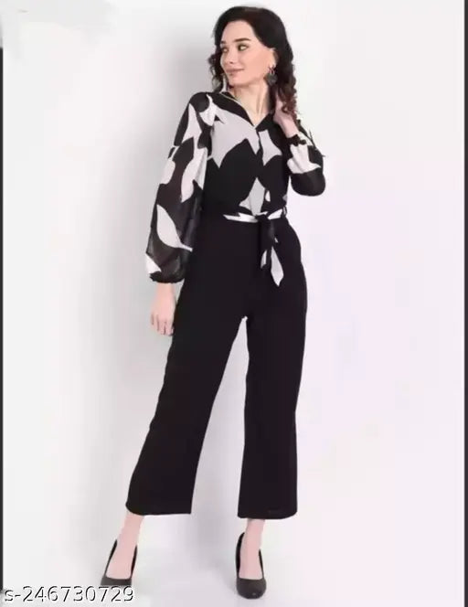 Stylish Printed Women Jumpsuit