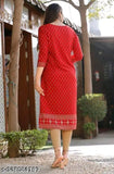 '''Women Solid Viscose Rayon Straight Kurta