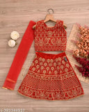 Baby New Designer Embroidered Lehenga choli