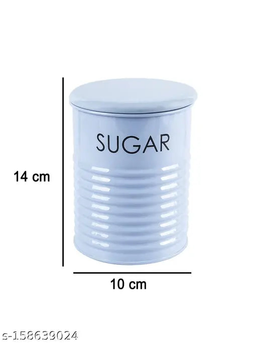 GreyFox Tea & Sugar Jar Set Container Set Of 2 For Home & Kitchen 900 Ml