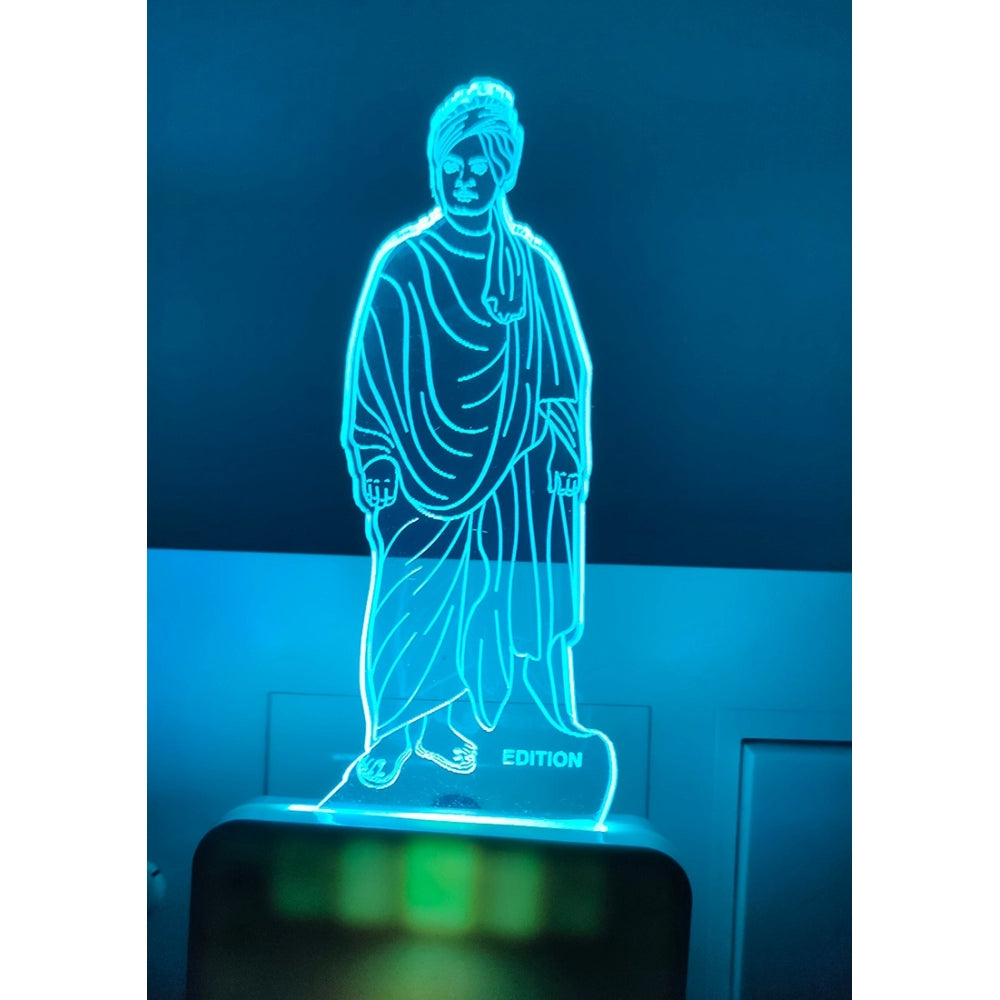 Vivekanandha Statue AC Adapter Night Lamp - GillKart