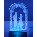 Romantic Love Couple AC Adapter Night Lamp - GillKart