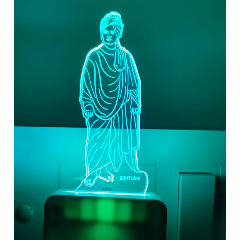 Vivekanandha Statue AC Adapter Night Lamp - GillKart