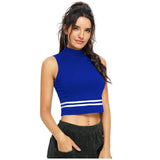 Women's Polyester, Knitting Western Wear Tops (Royal Blue) - GillKart