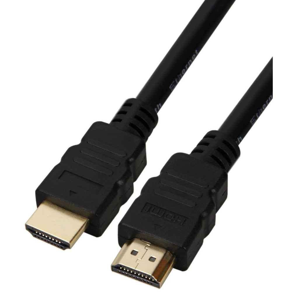 HDMI Cable Male to Male 3 Yards Supports All HDMI Devices, High Speed 3D, 4K, Full HD 1080p (Black) - GillKart