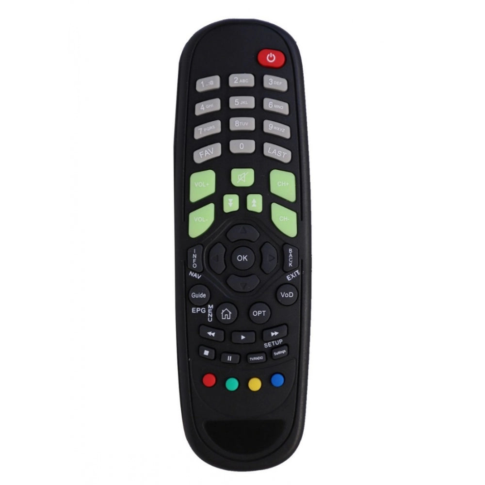 Set Top Box Remote No. STB 03, Compatible With Hathway Set Top Box Remote Control_Old Remote Functions Must Be Exactly Same (Color:Multi) - GillKart