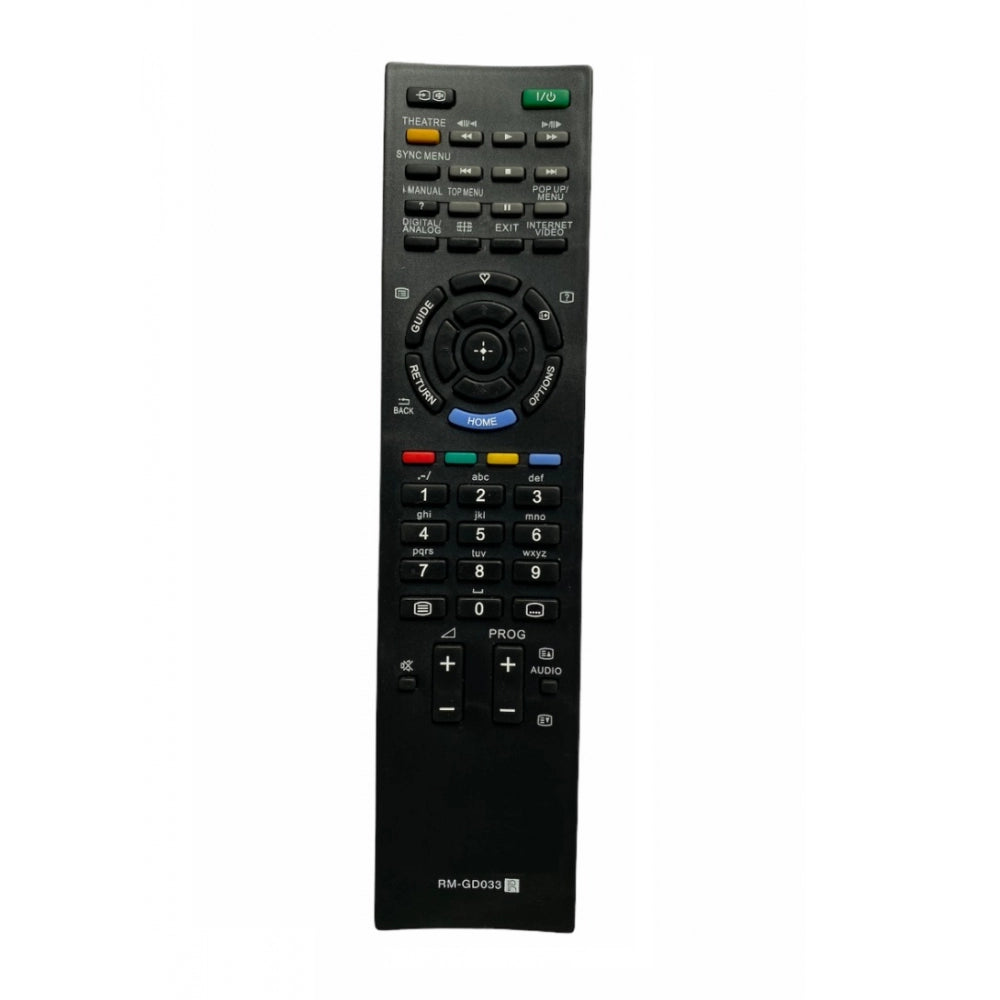 LCD_LED Remote No. URC 67, Compatible With Sony Bravia LCD_LED TV Remote Control (Black) (Color:Multi) - GillKart