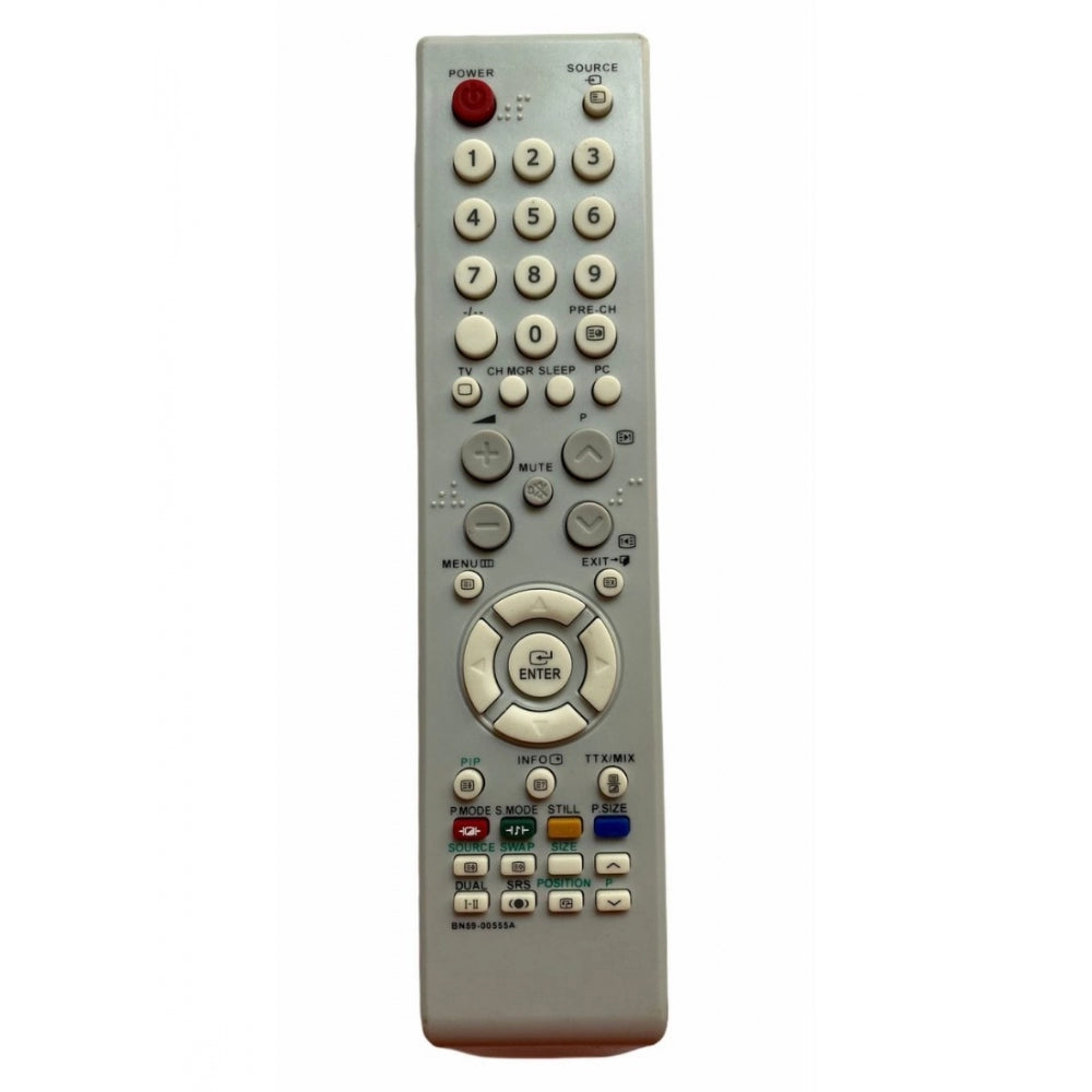 LCD_LED Remote No. URC 112, Compatible With Samsung LCD_LED TV Remote Control _Old Remote Functions Must Be Exactly Same (Color:Multi) - GillKart