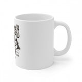 Ceramic Gorila Desing Printed Coffee Mug (Color: White, Capacity:330ml) - GillKart