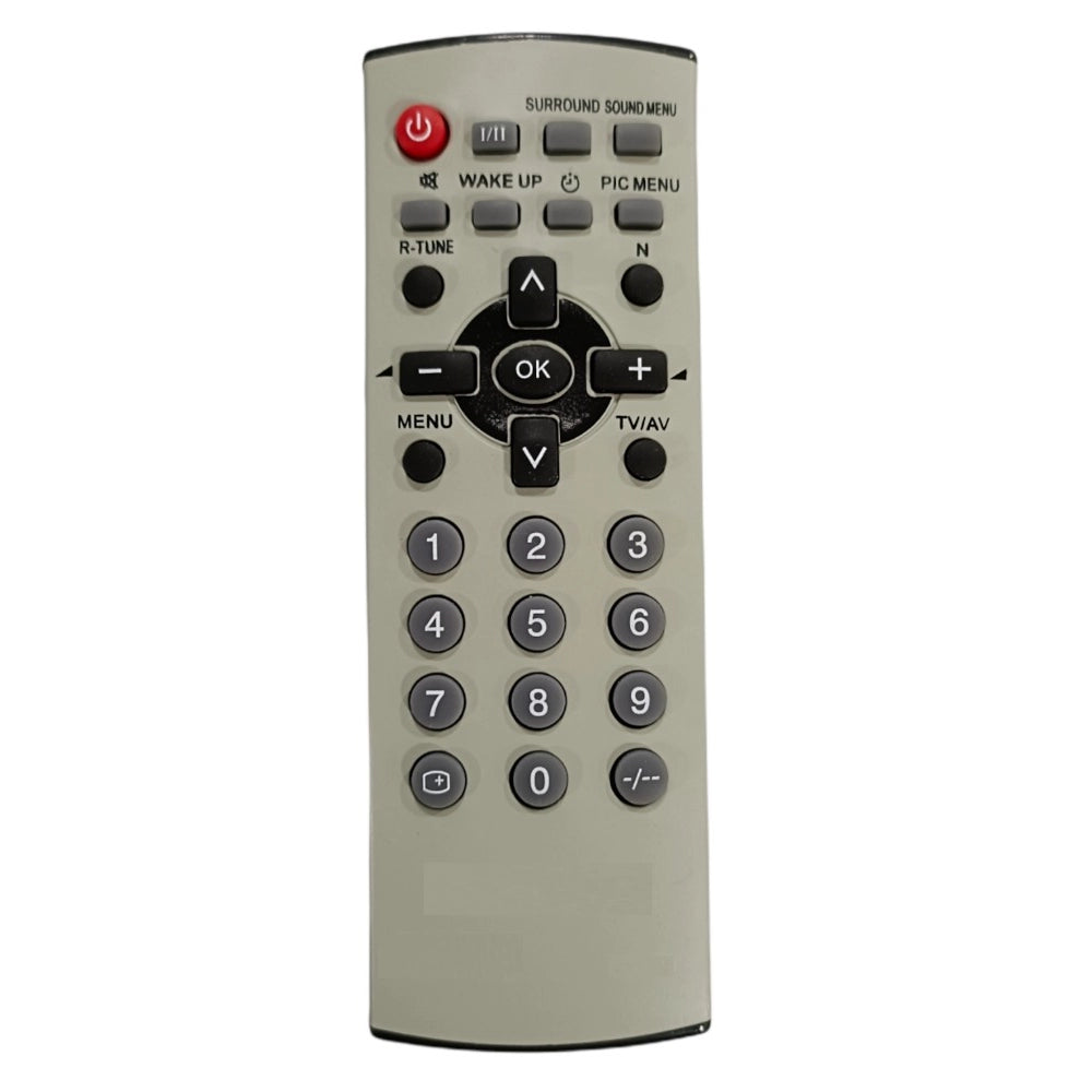 CRT TV Remote No. URC57, Compatible with Panasonic CRT TV Remote Control (Exactly Same Remote will Only Work) - GillKart