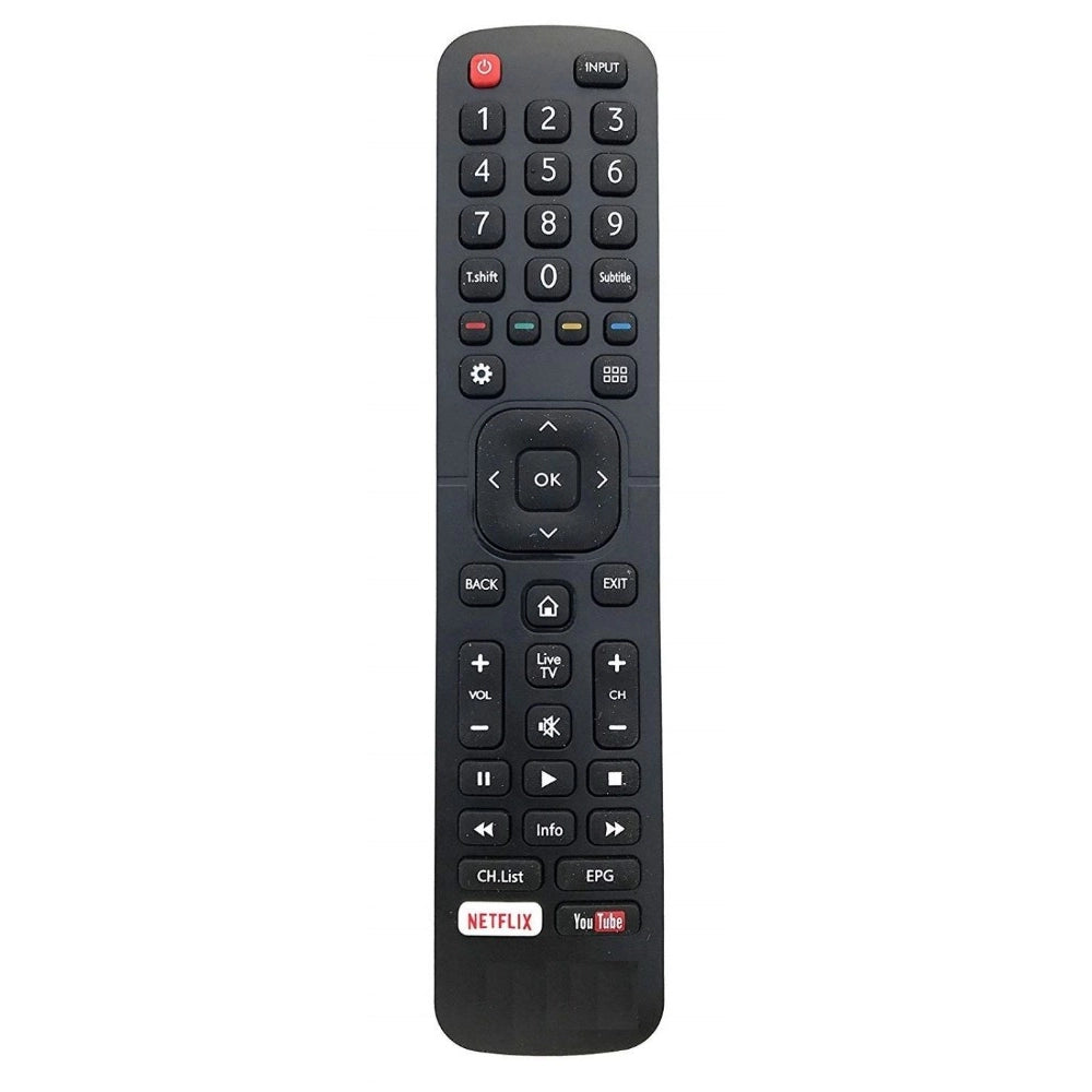 Remote with YouTube and Netflix (No Voice Command), Compatible with Vu LCD, LED TV Remote (Exactly Same Remote will Only Work) - GillKart