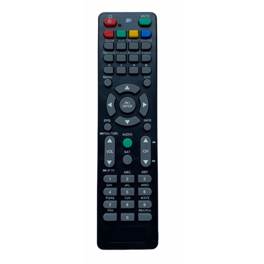 DTH Remote, Compatible with eLink Smart Free Dish DTH (with WiFi) Remote (Exactly Same Remote will Only Work) - GillKart