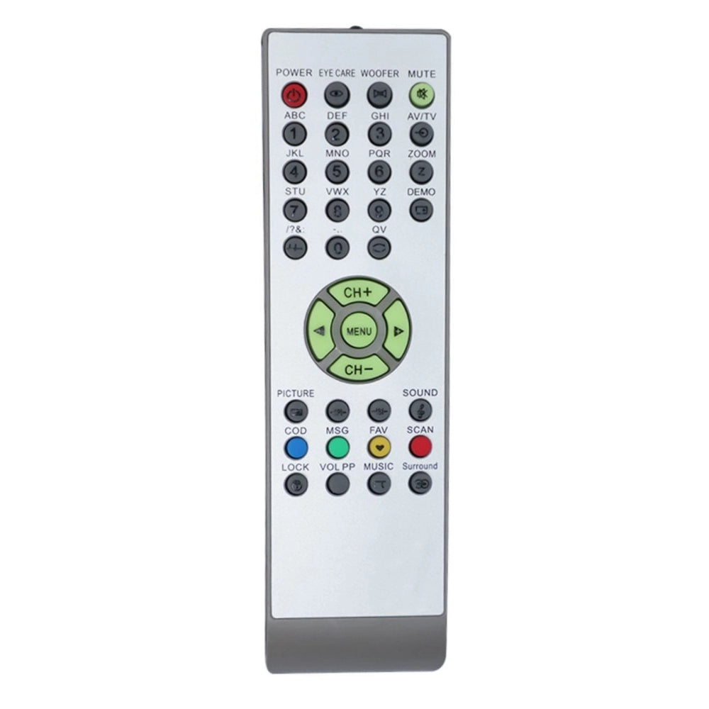 CRT TV Remote No. 100D, Compatible with Sansui CRT TV Remote Control (Exactly Same Remote will Only Work) - GillKart