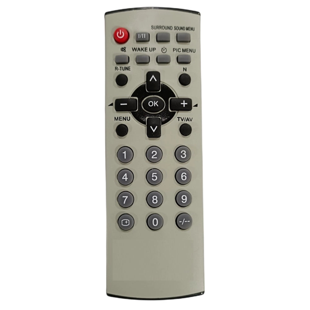 CRT TV Remote No. URC127, Compatible with Panasonic CRT TV Remote Control (Exactly Same Remote will Only Work) - GillKart