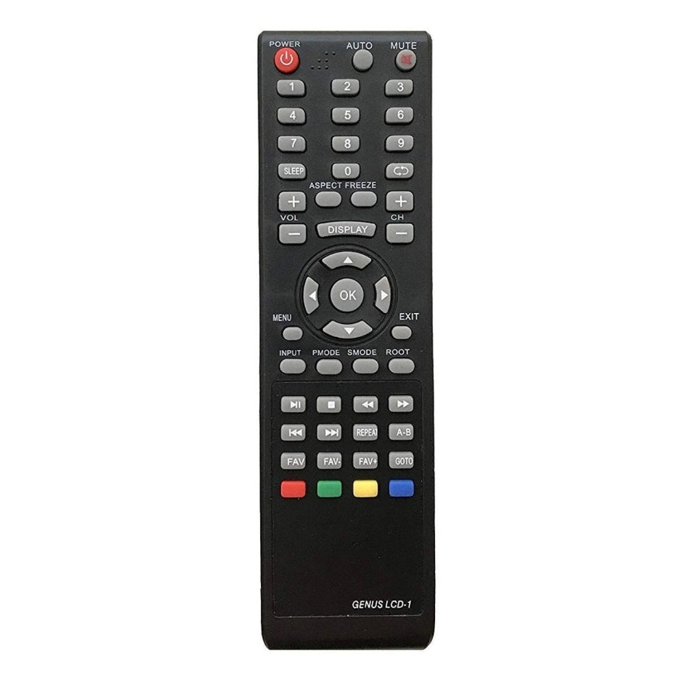 LED/LCD Remote No. CH09, Compatible with Micromax LCD/LED TV Remote Control (Exactly Same Remote will Only Work) - GillKart