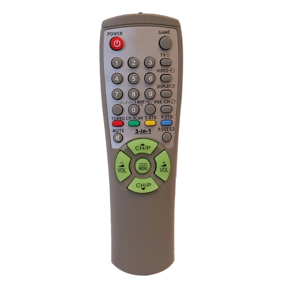 CRT TV Remote No. 00258A SG16, Compatible with Samsung CRT TV Remote Control (Exactly Same Remote will Only Work) - GillKart